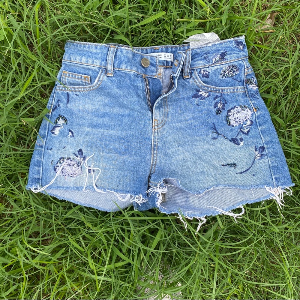 Zara jean shorts
